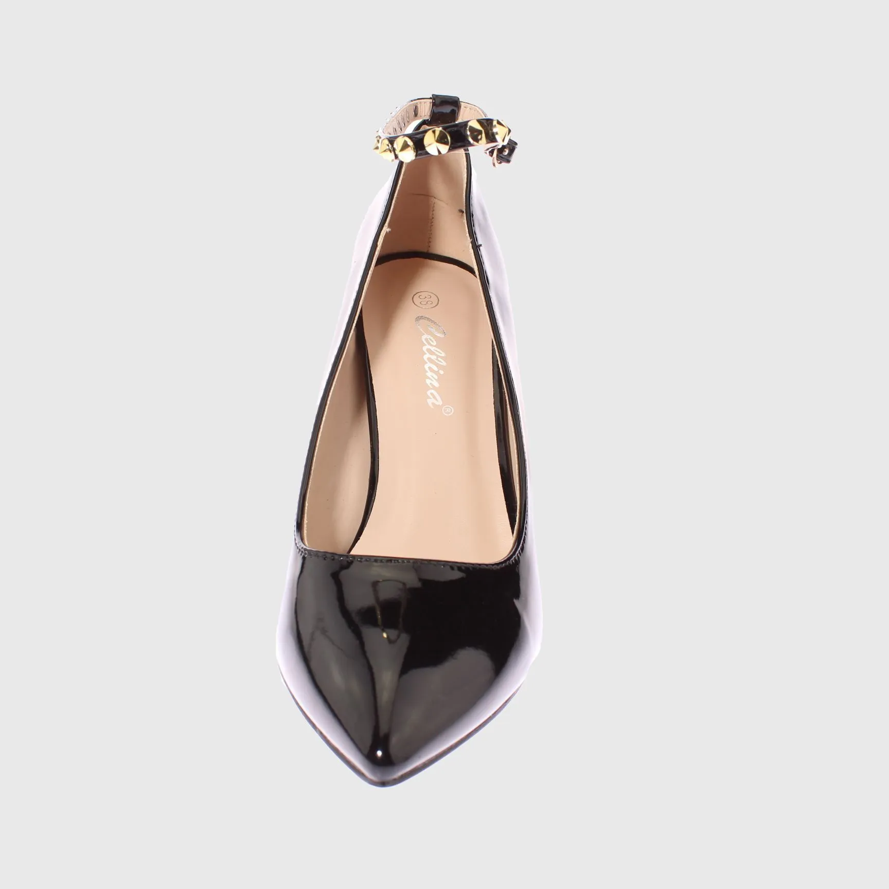 Zapato Taco Negro Cellina Art. 5pm1012113negro